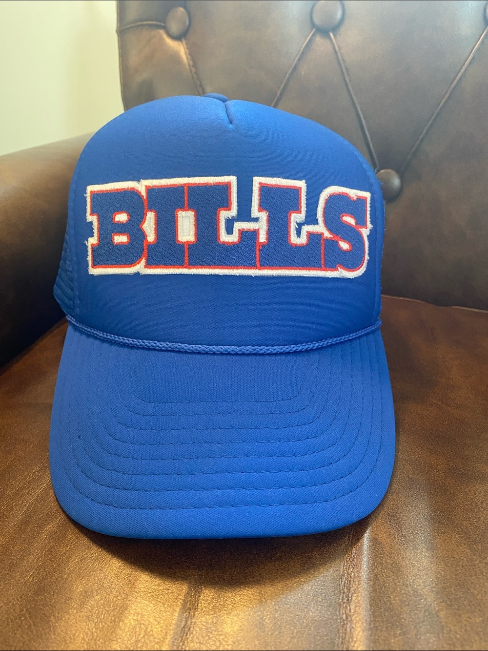 BUFFALO BILLS MAFIA Mesh Rope Trucker Hat NFL Vintage Nissin Cap SnapBack 🦬